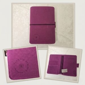 Planner Perfect Mulberry New Lizard Leather Travelers Notebook